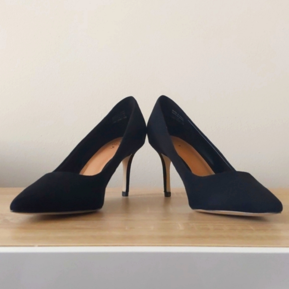 Call It Spring Eclipse Wide Width Suede Heels